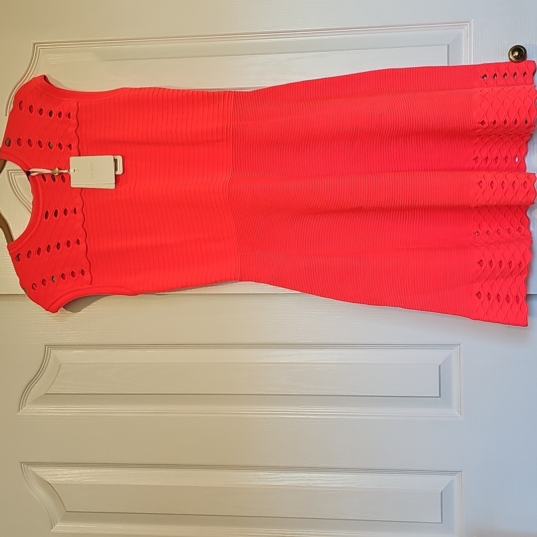 Ted Baker London Red Mini Dress